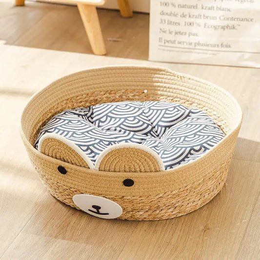 Animal design pet basket