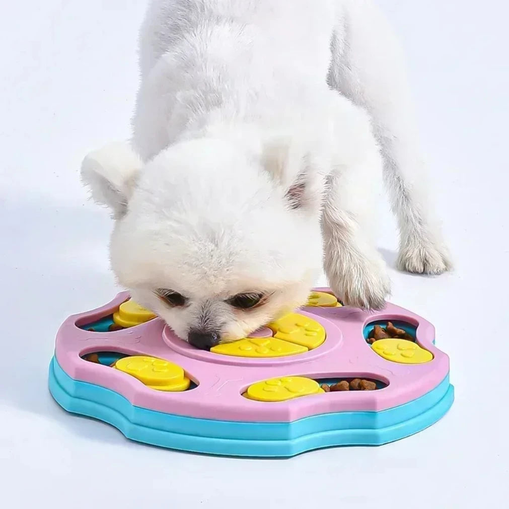Dog and Cat Puzzle Feeder Toy