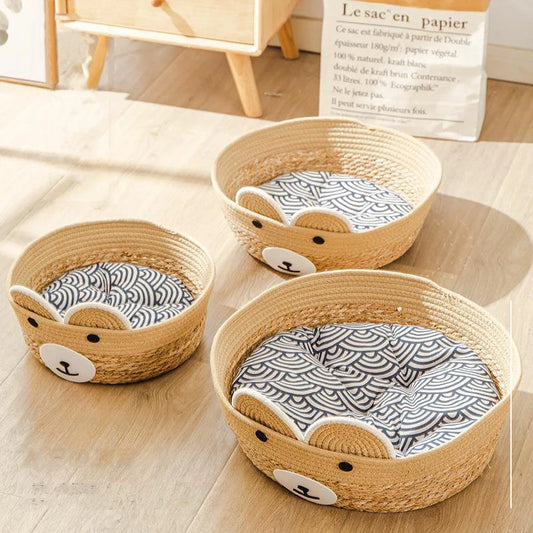 Animal design pet basket