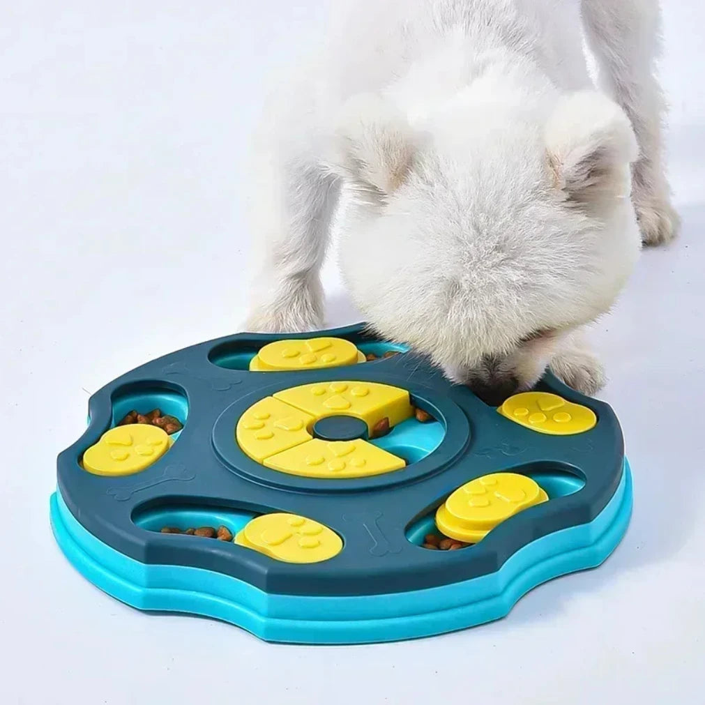 Dog and Cat Puzzle Feeder Toy