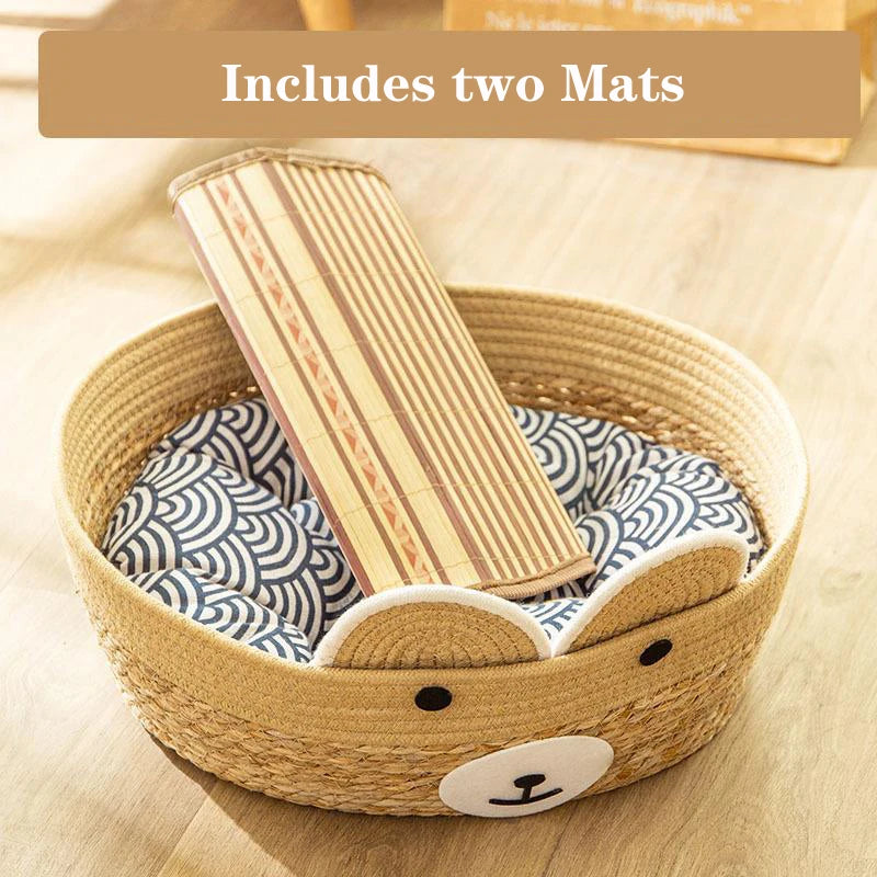 Animal design pet basket